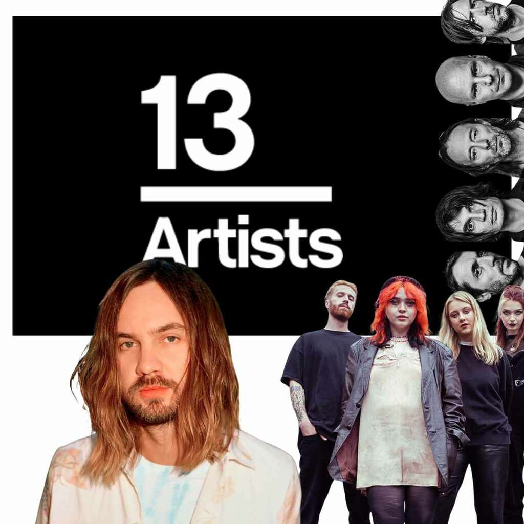 13 artists featured tame impala, radiohead, and more