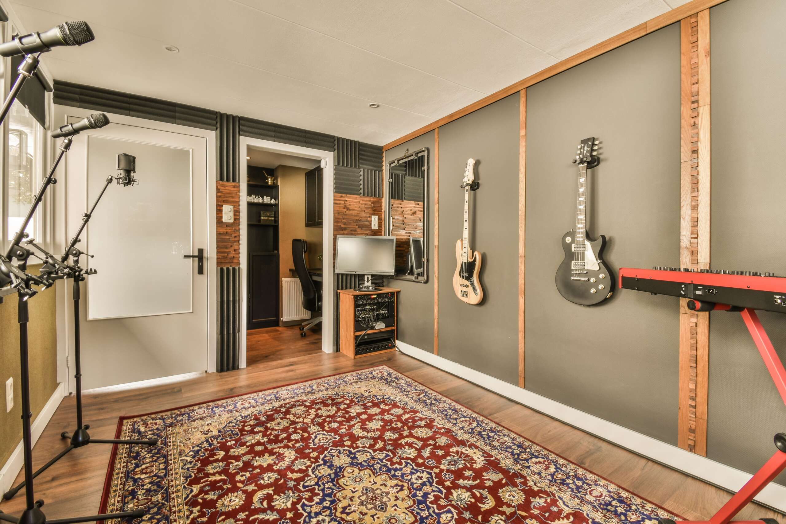 interior of modern music studio at home 2023 01 16 07 08 37 utc min scaled