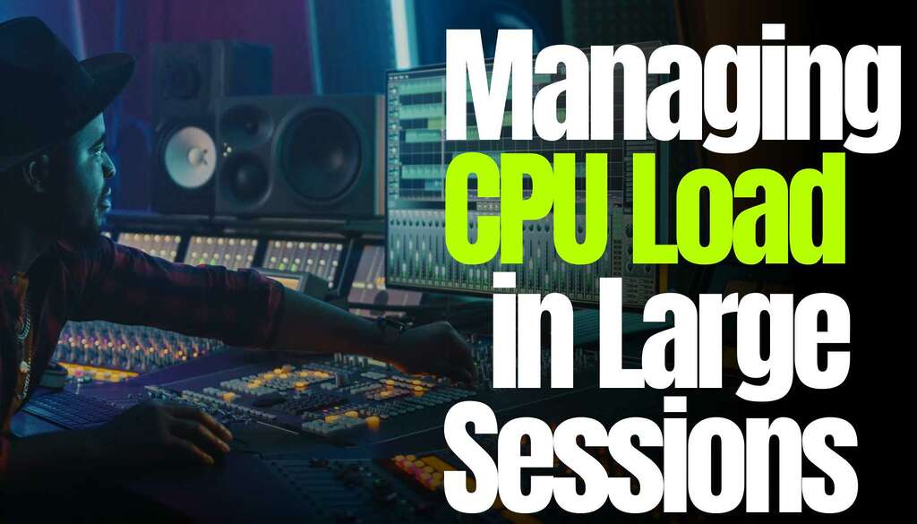 Managing CPU Load time in Large Music Sessions