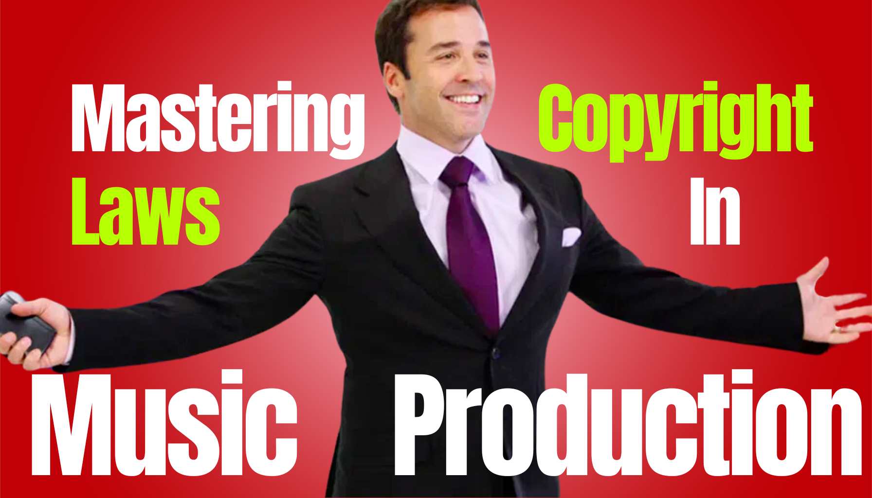 Ari Gold of Entourage, the master agent, argues a legal music rights case in the image