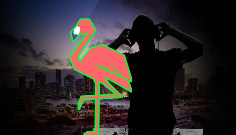 Aint no flamingo party like a a Miami party