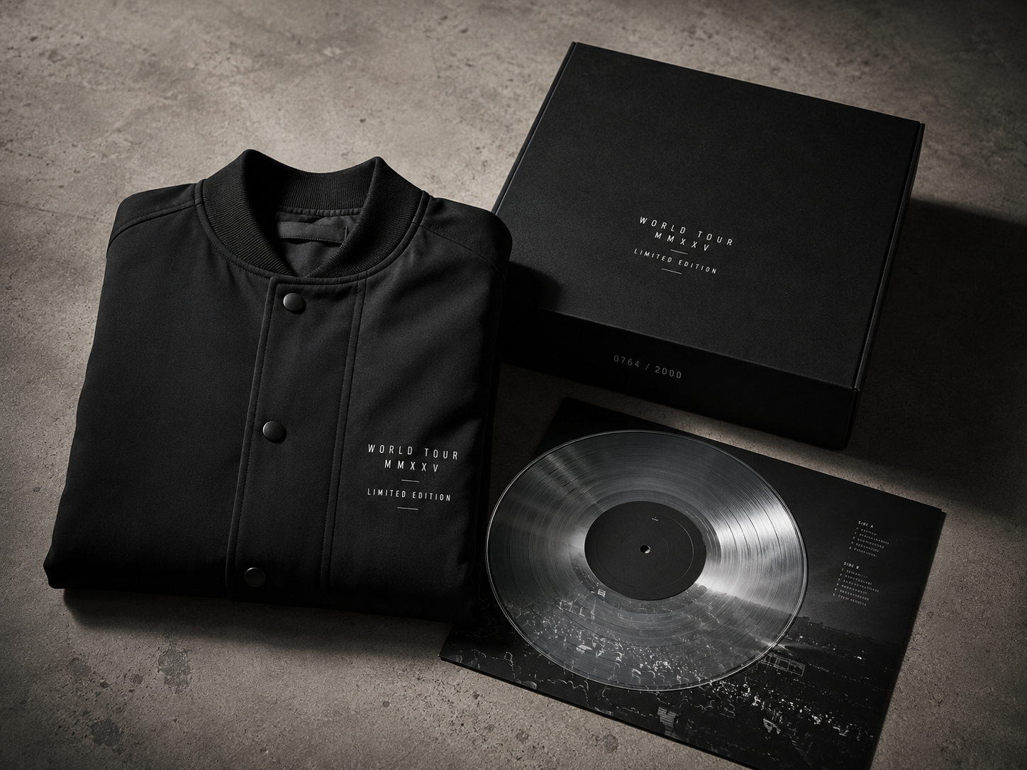 Co-branded music merchandise and limited edition releases