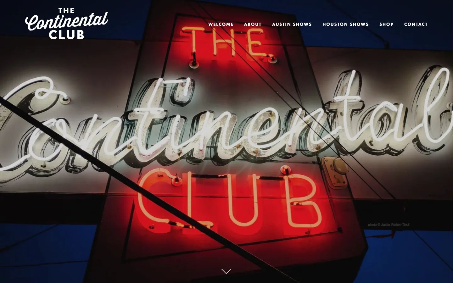 The Continental Club live music venue on South Congress in Austin