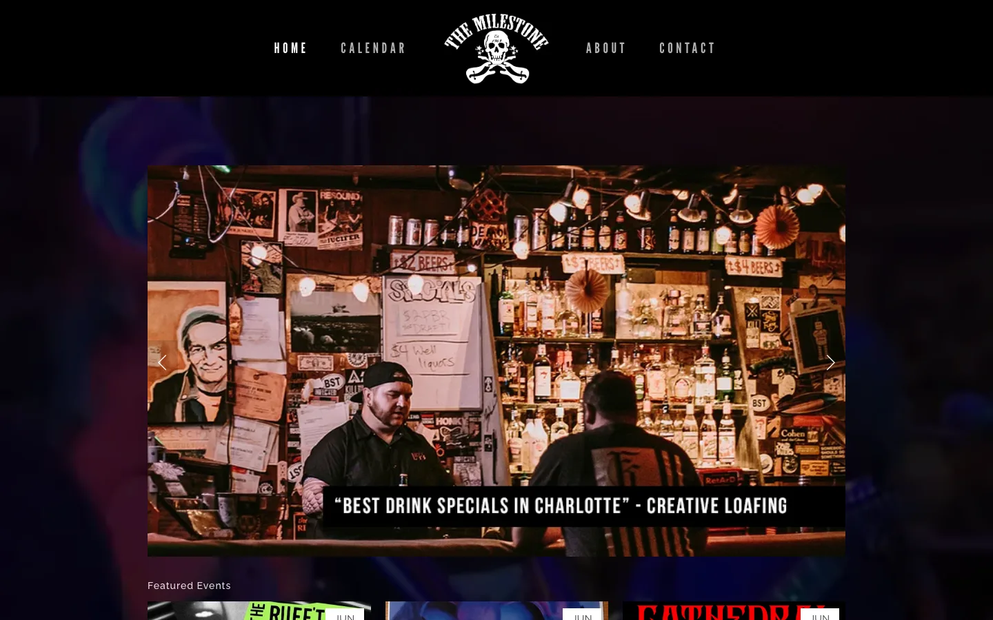 The Milestone Club live music venue in Charlotte