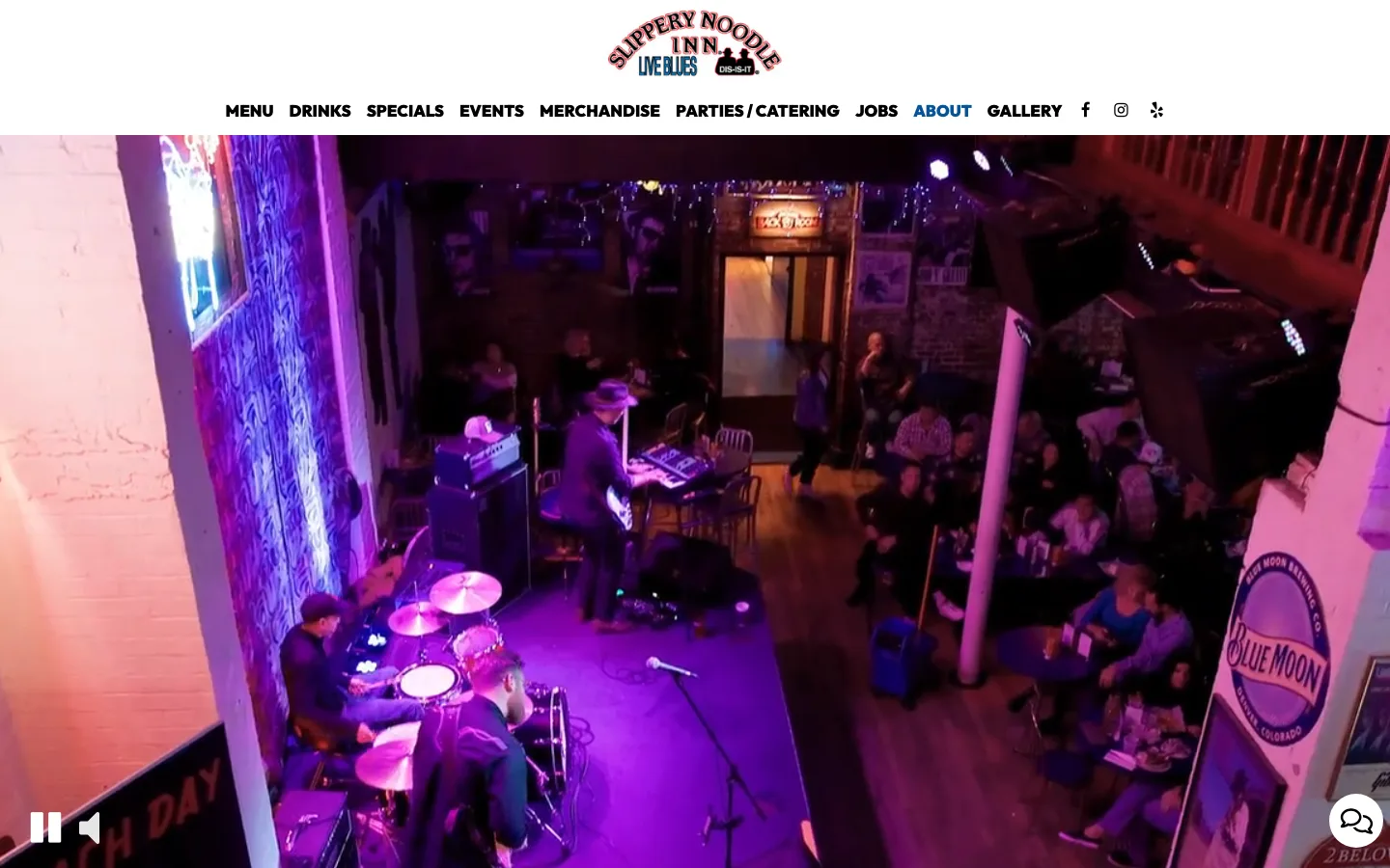 Slippery Noodle Inn blues live music venue in downtown Indianapolis
