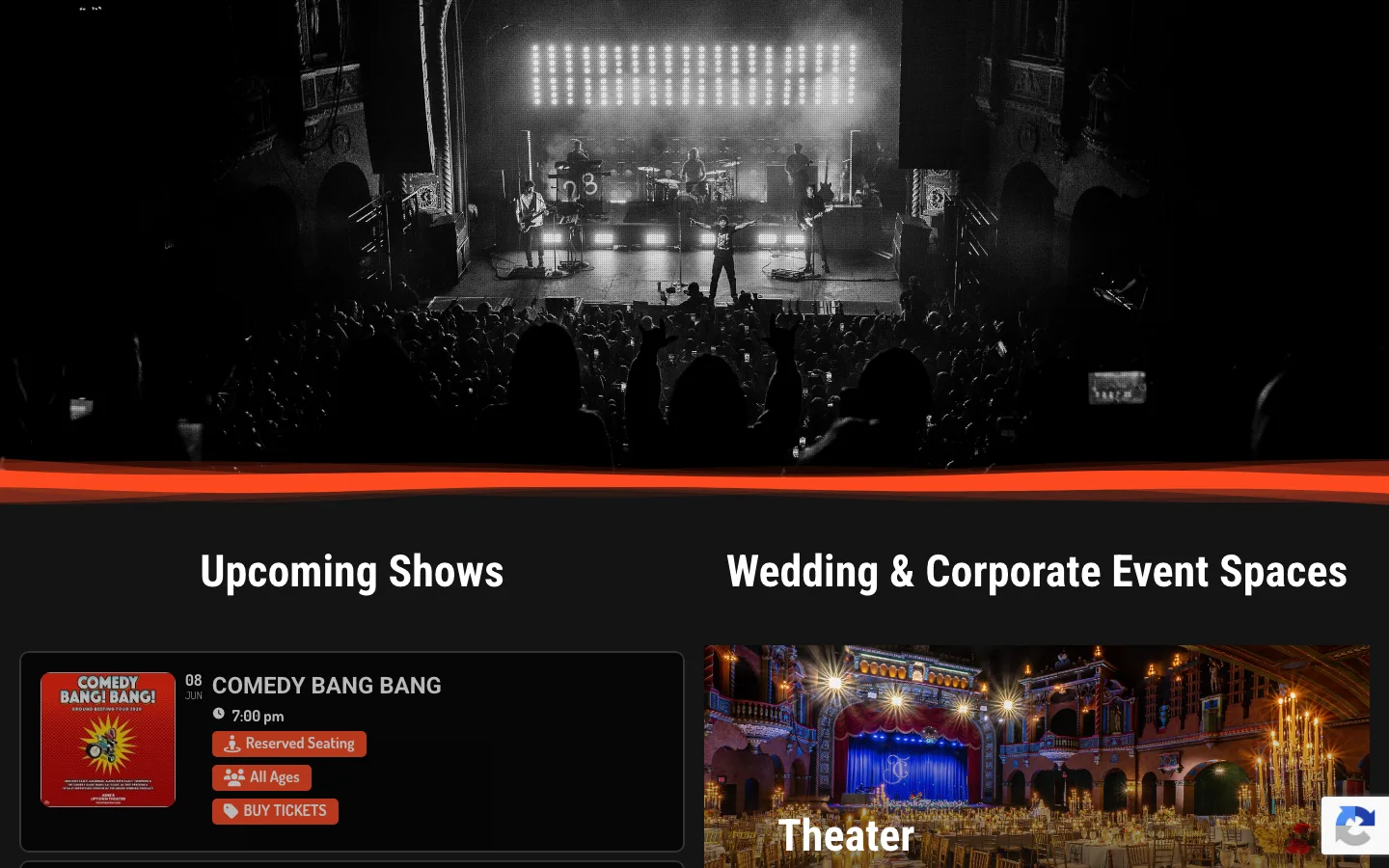 Uptown Theater live music venue in Kansas City