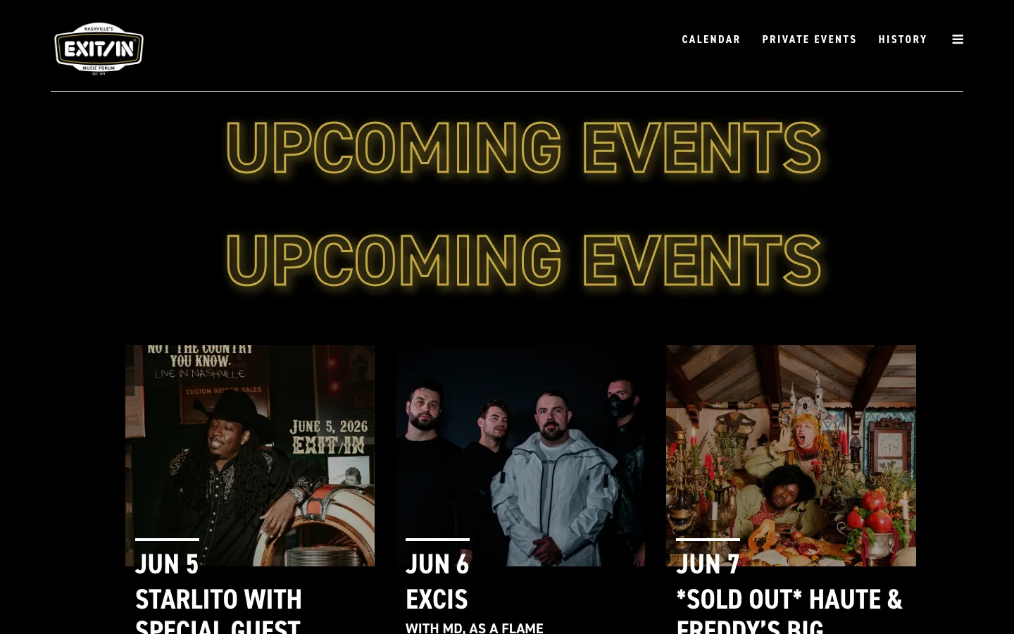 Exit/In, an independent live music venue in Nashville