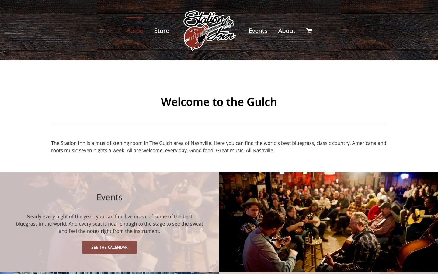 Station Inn bluegrass live music venue in Nashville's Gulch