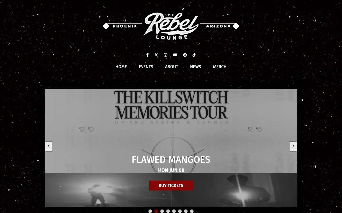 The Rebel Lounge live music venue in Phoenix