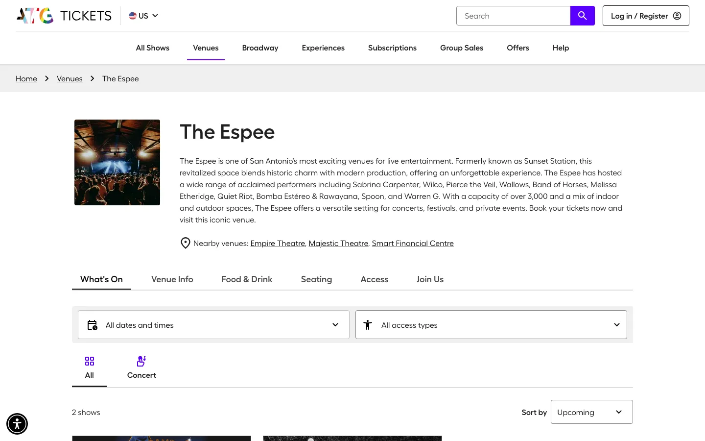 The Espee live music venue in San Antonio